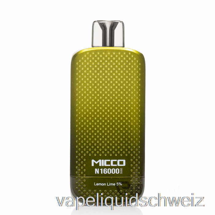 Horizontech Micco N16000 Einweg-Zitronen-Limetten-Vape Schweiz
